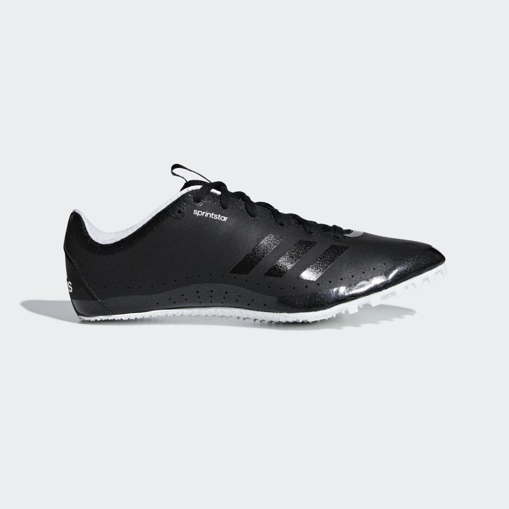 Adidas Sprintstar Férfi Szöges Cipő Fekete/Fehér Akció 243896-YBN